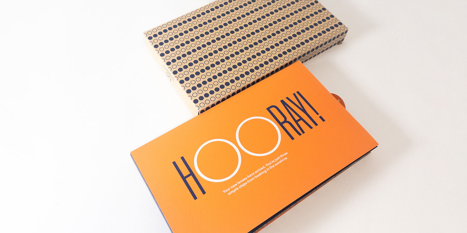 Sunglass Fix innovative packaging